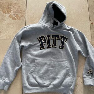 Men’s small Pitt Pittsburgh College Grey Sweatshirt